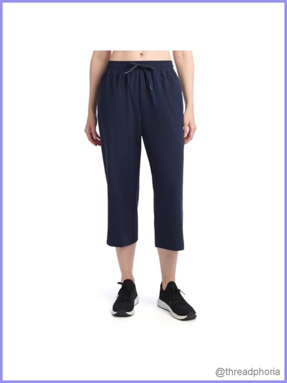 Jockey Athletic Infinity Stretch Crop Lounge Pants with Pockets